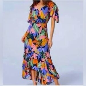 ABEL THE LABEL - ANTHROPOLOGY Floral Maxi Dress